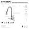 Gourmetier LS8720DL Concord Single-Handle Pull-Down Kitchen Faucet, Matte Black LS8720DL - alternate 3
